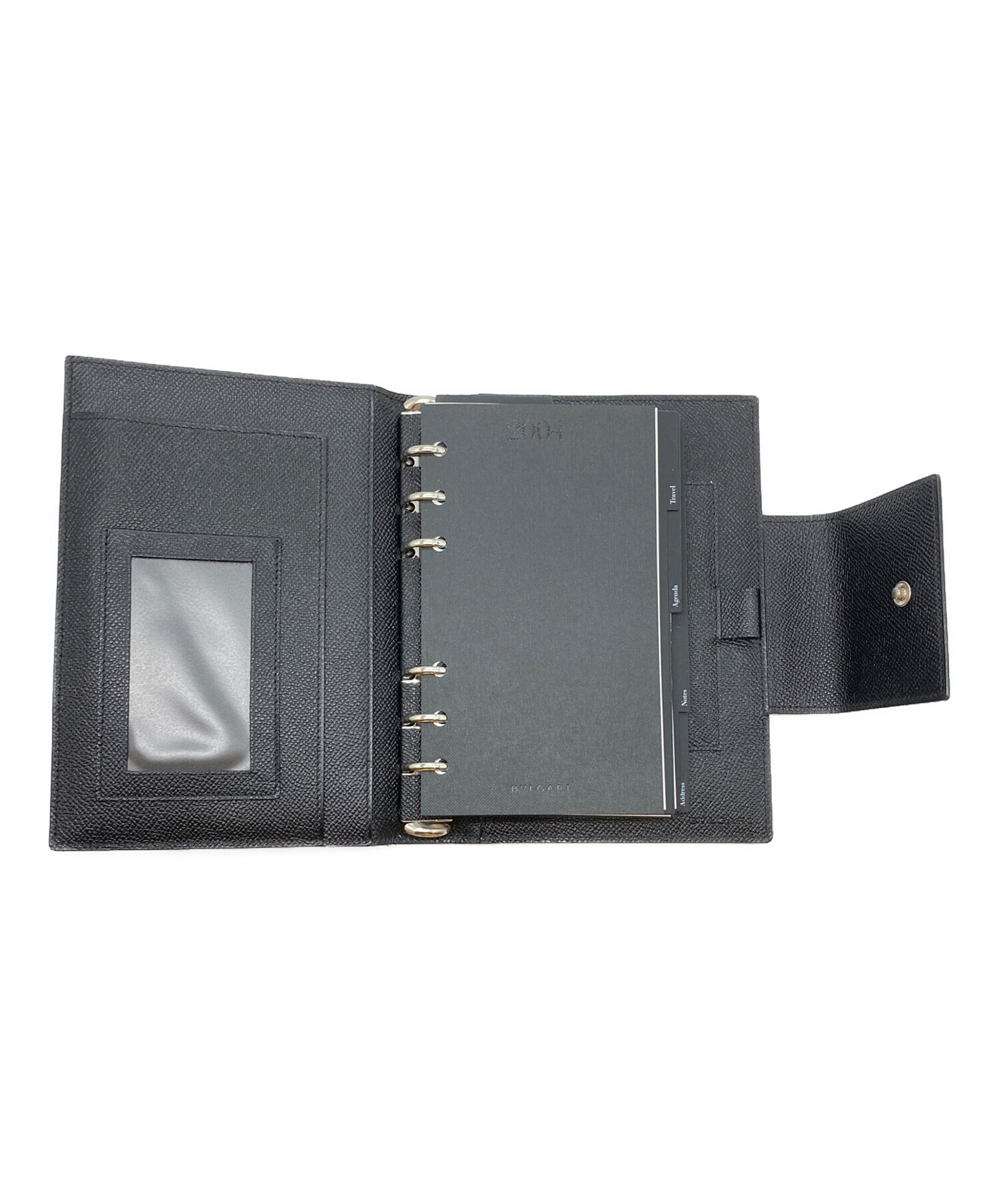 中古・古着通販】BVLGARI (ブルガリ) 手帳カバー ブラック｜ブランド