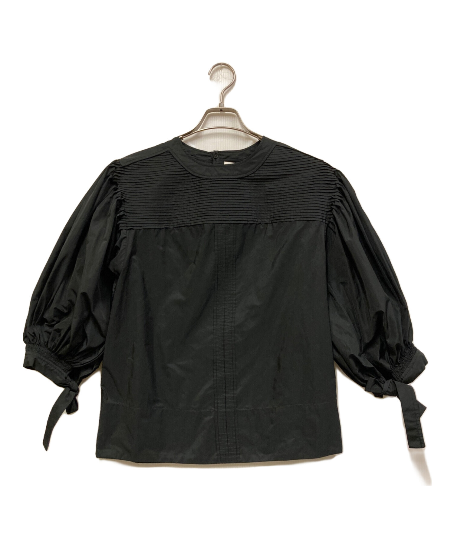 JIL SANDERジル・サンダー パフスリーブ ブラウス 中古・古着通販】JIL SANDER (ジルサンダー) パフスリーブブラウス