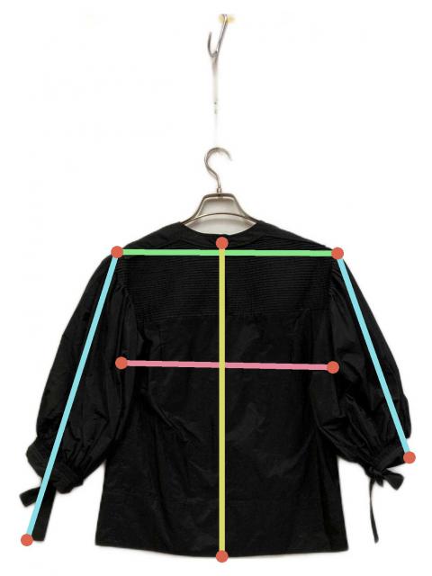 中古・古着通販】JIL SANDER (ジルサンダー) パフスリーブブラウス 