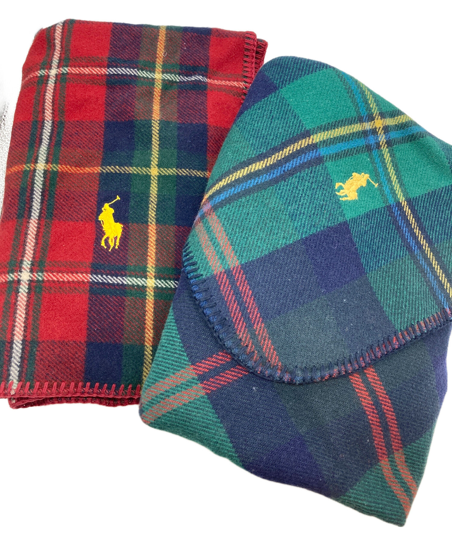 【新品】RALPH LAUREN ウール ハーフブランケット レッド 楽天市場】ラルフローレン ブランケット（毛布・ブランケット