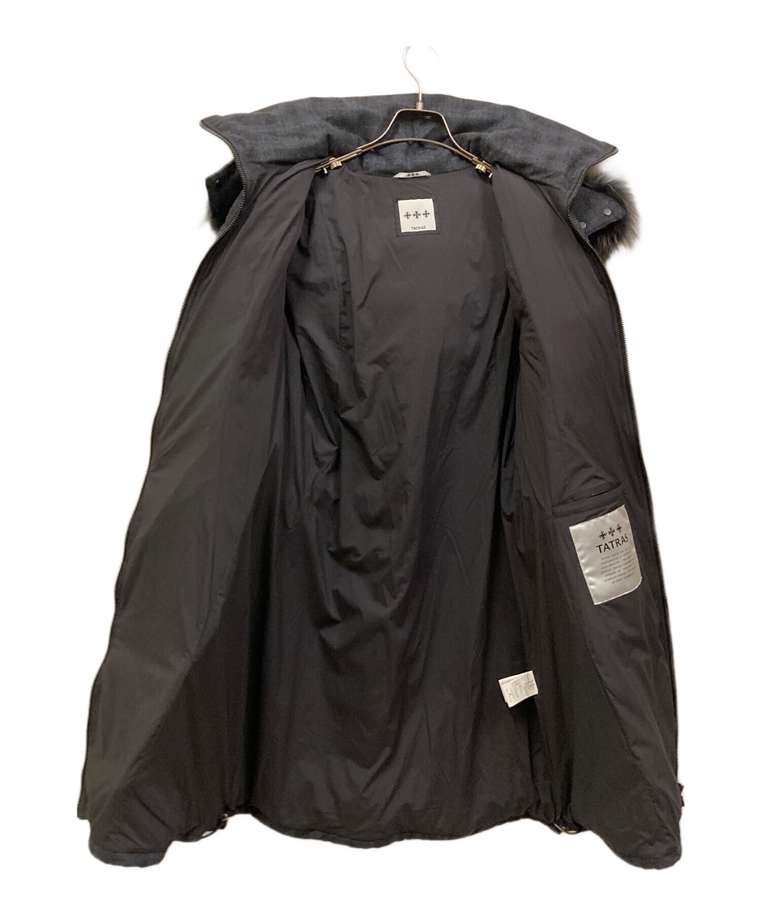 中古・古着通販】TATRAS (タトラス) カシミヤ混ウールダウンコート