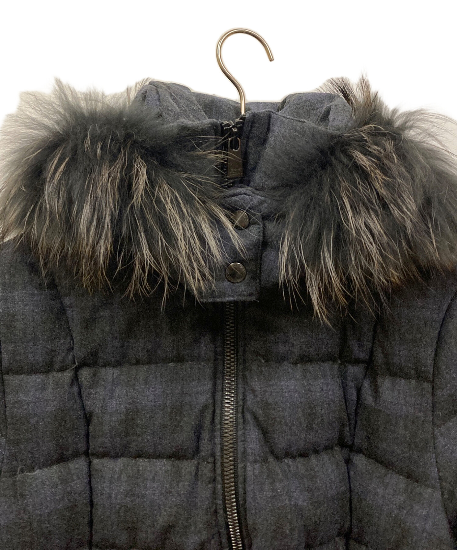 中古・古着通販】TATRAS (タトラス) カシミヤ混ウールダウンコート