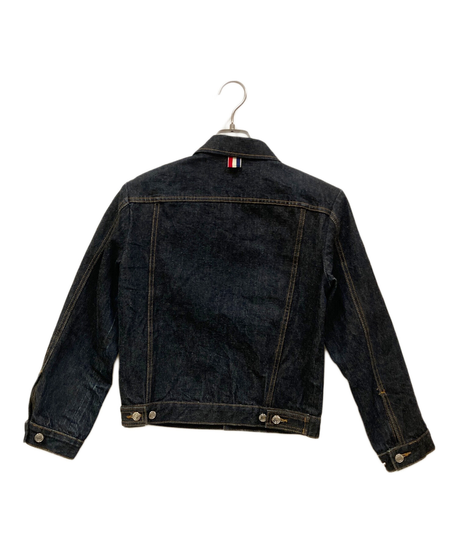 THOM BROWNE Gジャン・デニムジャケット 中古・古着通販】Thom Browne (トムブラウン) デニムジャケット ブルー