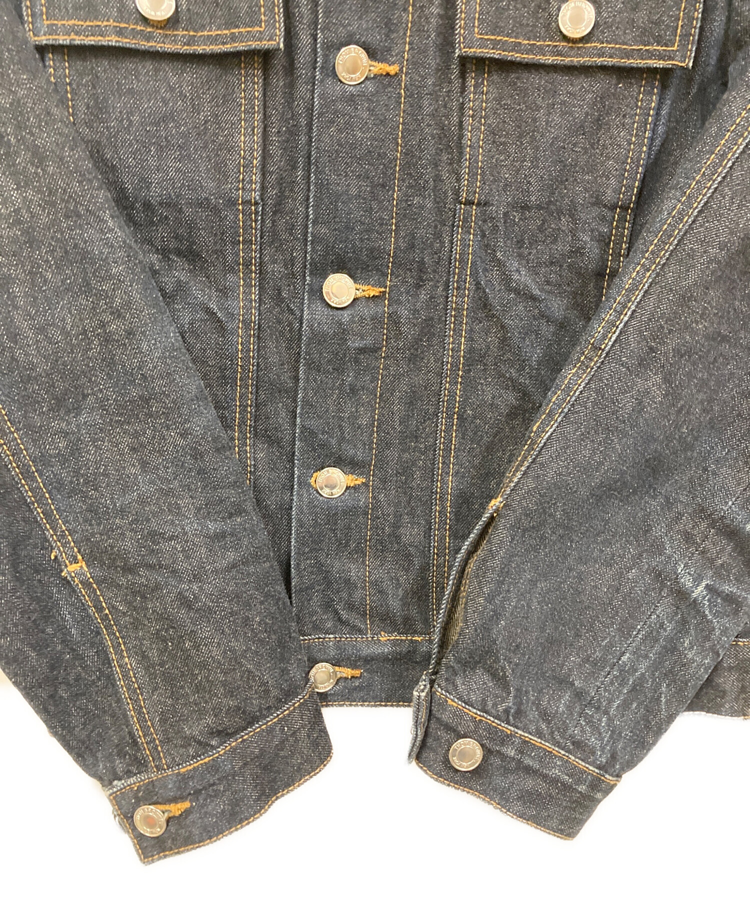THOM BROWNE Gジャン・デニムジャケット 中古・古着通販】Thom Browne (トムブラウン) デニムジャケット ブルー