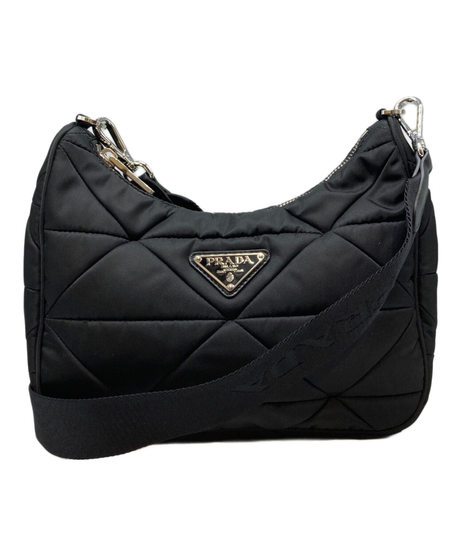 イドダイカン PRADA Re-Nylon パデッド ショルダーバッグ 中古・古着通販】PRADA (プラダ) Re-Nylonパデッド ショルダーバッグ