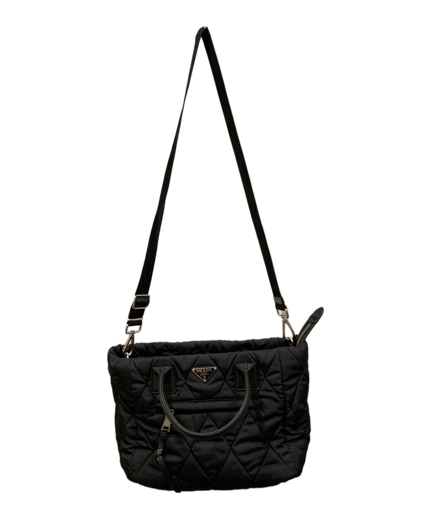 PRADA キルティングナイロンバッグ 中型 ブラック 楽天市場】【10/25-26限定・最大2万円OFFクーポン配布中】PRADA
