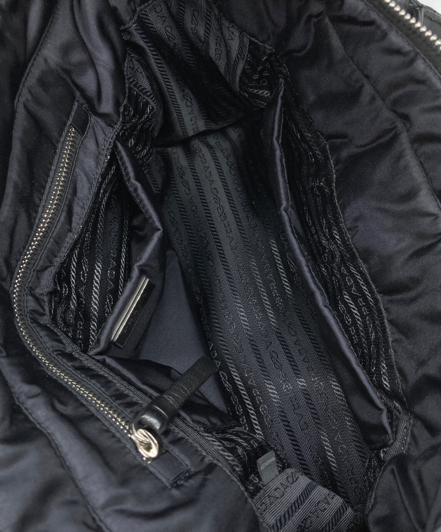 中古・古着通販】PRADA (プラダ) キルティングナイロントートバッグ