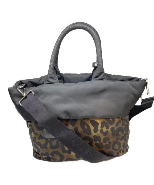 PRADA レザー バッグ ブラック×レオパード 楽天市場】【バッグ】PRADA プラダ レオパード ヒョウ柄 豹柄 トート