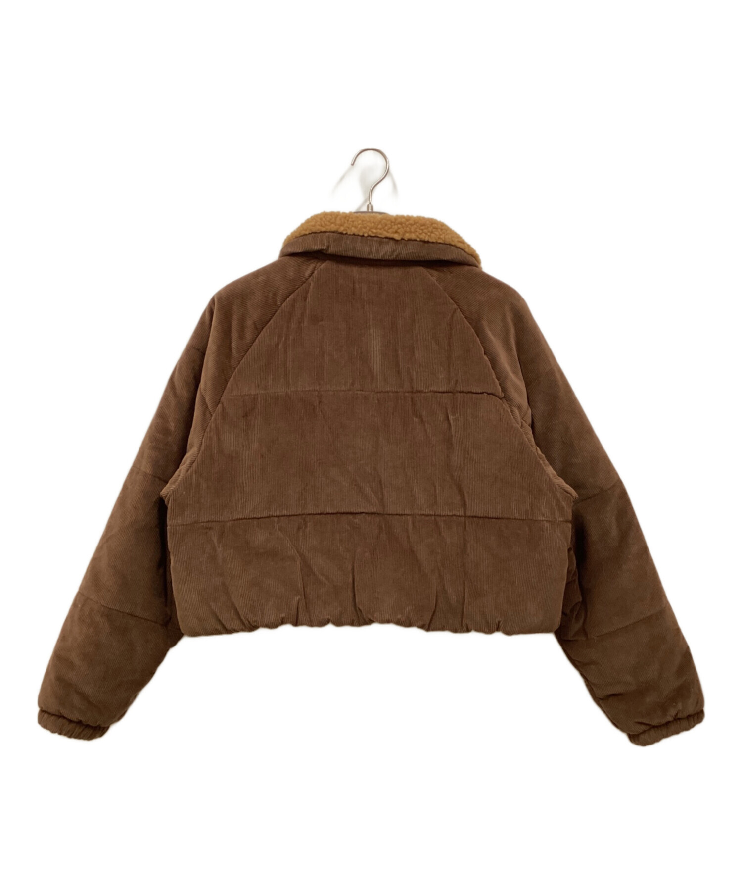 中古・古着通販】NIKE (ナイキ) CORDUROY WINTER JACKET ブラウン 