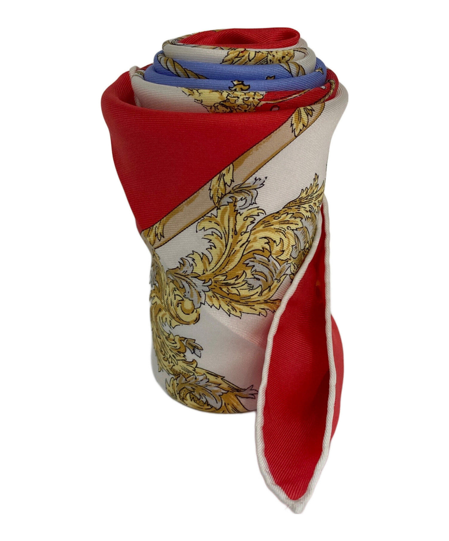 中古・古着通販】CELINE (セリーヌ) 馬車柄スカーフ ホワイト サイズ