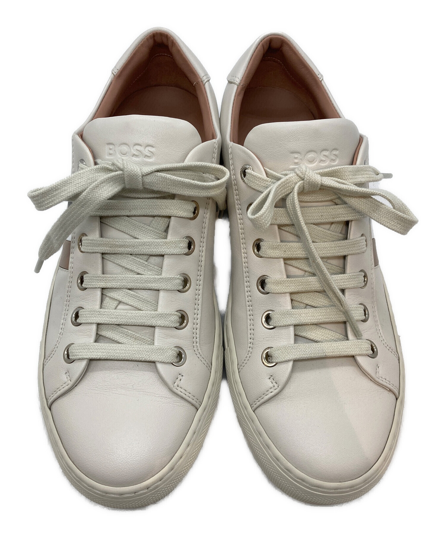 BOSSNOEULグッズ 専用出品 中古・古着通販】BOSS (ボス) シグネチャーストライプスニーカー