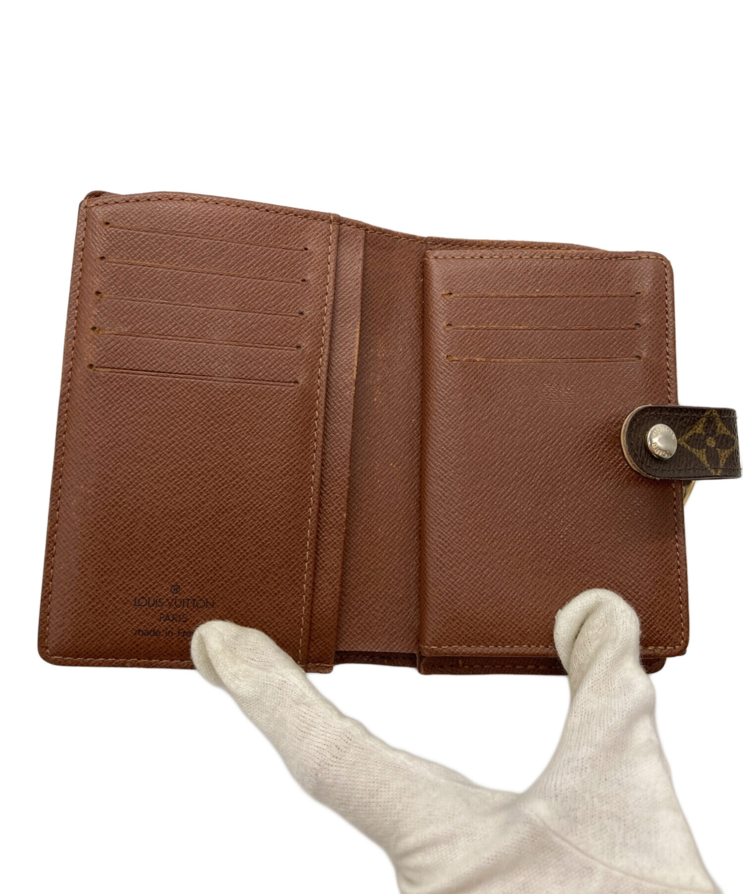 中古・古着通販】LOUIS VUITTON (ルイ ヴィトン) がま口財布 ブラウン