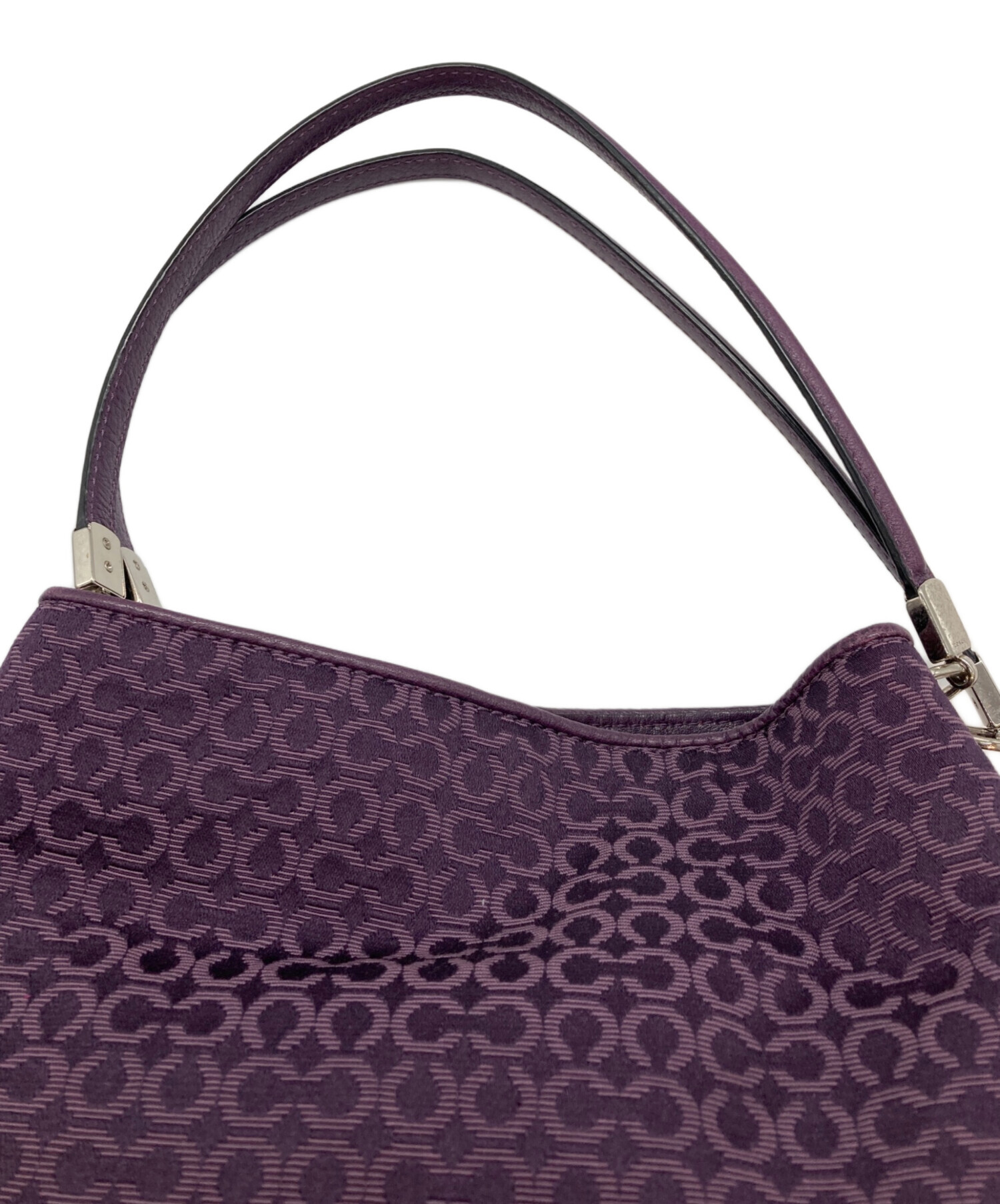 中古・古着通販】COACH (コーチ) トートバッグ パープル｜ブランド 