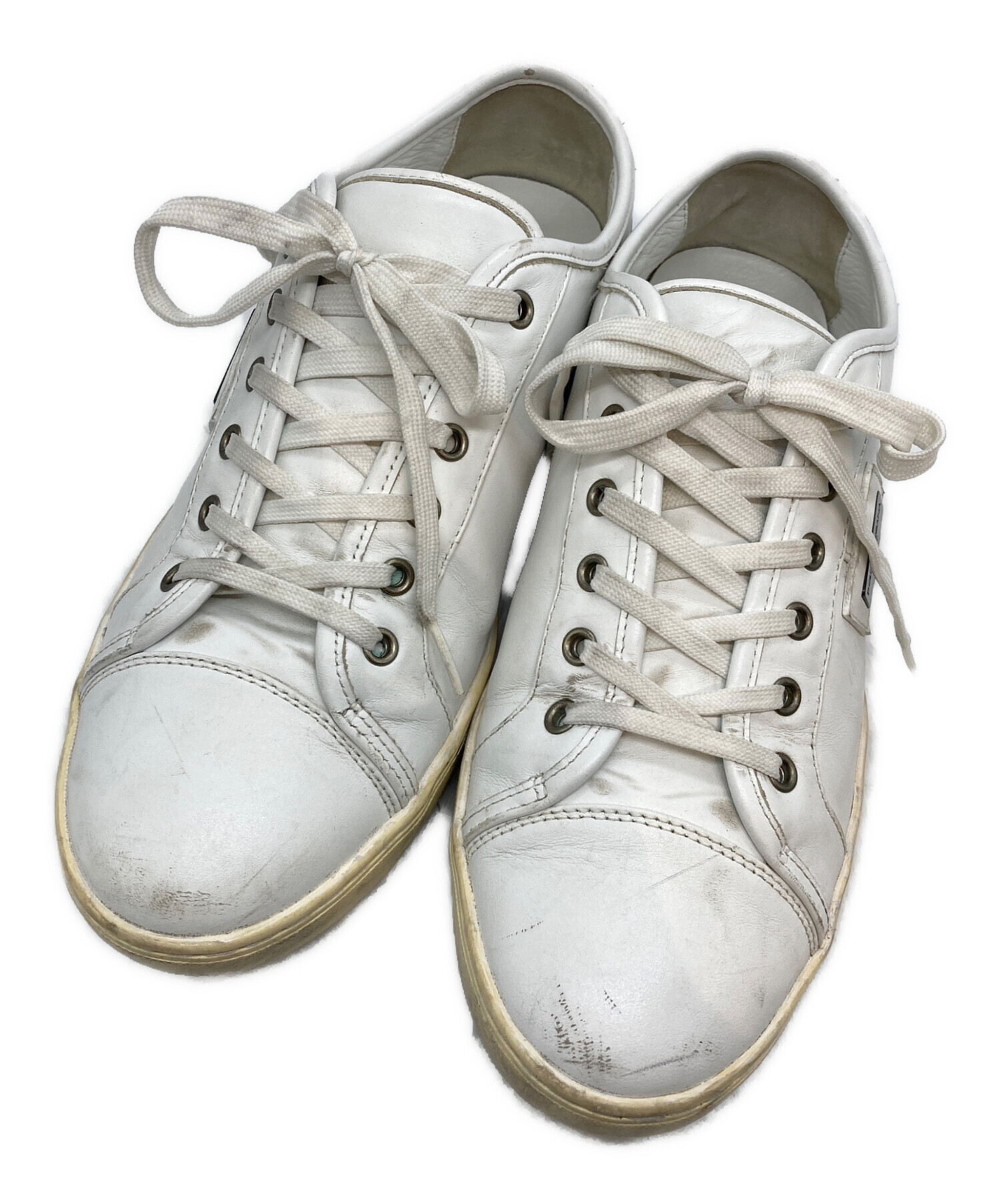 DOLCE & GABBANA スニーカー TG 35.5 中古・古着通販】DOLCE & GABBANA (ドルチェ＆ガッバーナ) レザー