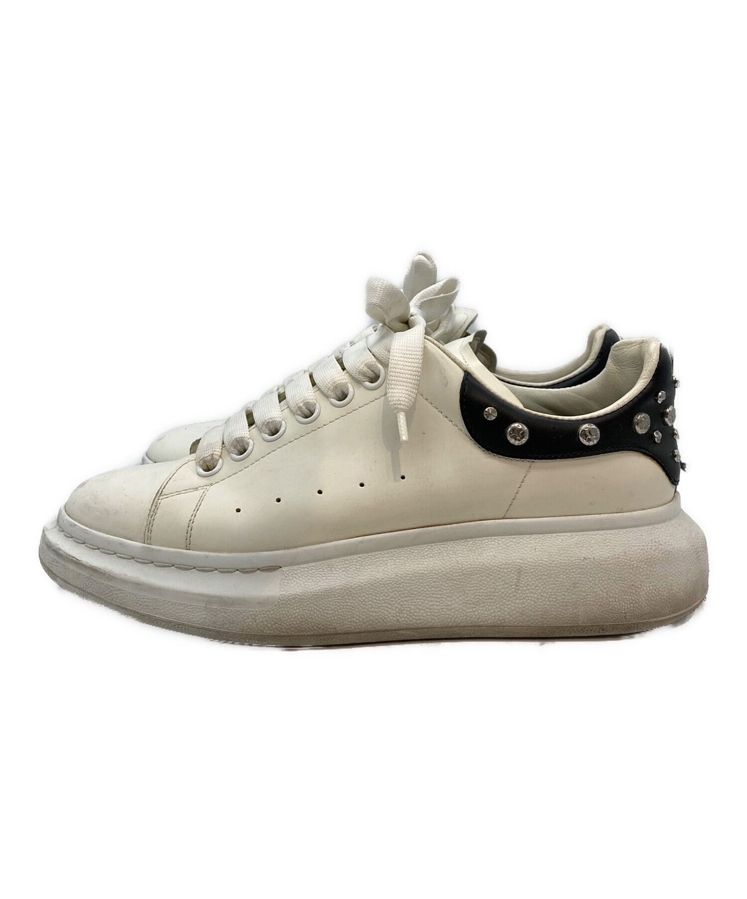 【未使用に近い】ALEXANDER MCQUEEN 本革 厚底 スタッズ 43 中古・古着通販】ALEXANDER McQUEEN (アレキサンダーマックイーン