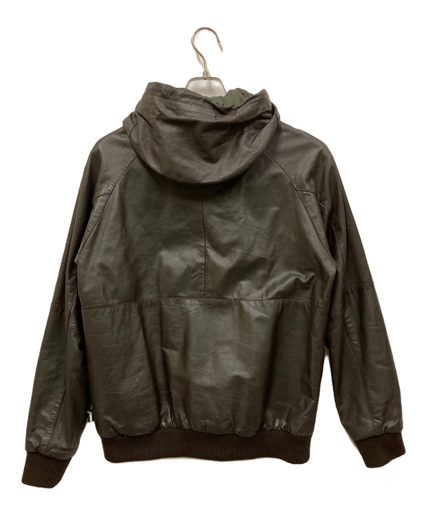 中古・古着通販】ADDICT (アディクト) レザージャケット ブラウン 