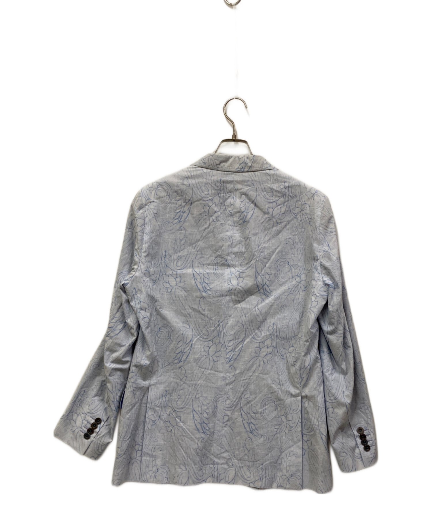 ETRO テーラードジャケット 48 中古・古着通販】ETRO (エトロ) テーラードジャケット ホワイト サイズ