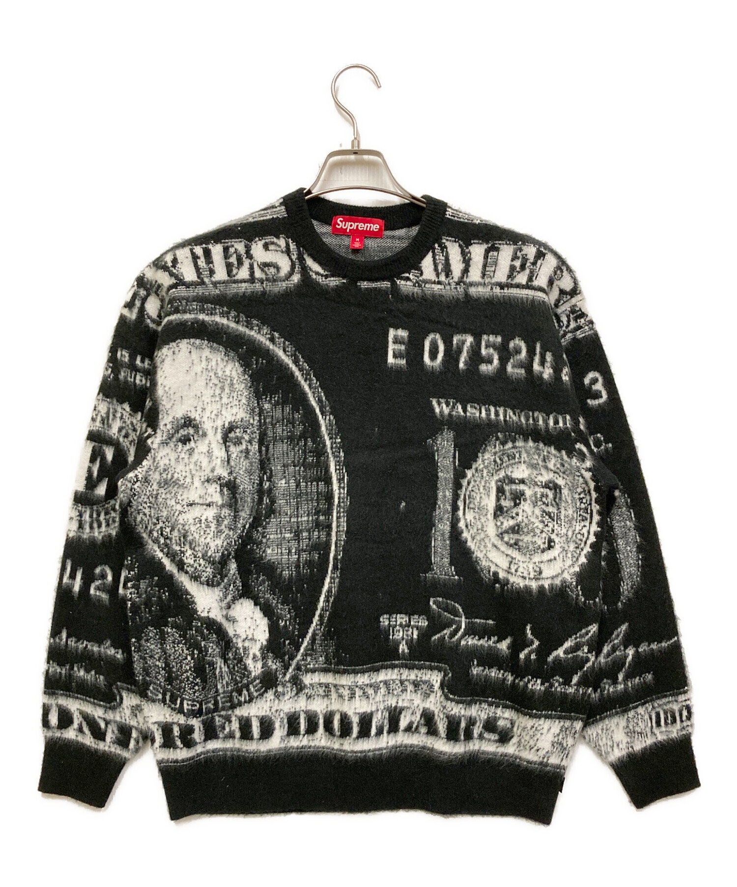 新品未使用 Supreme Money Sweater Msize シュプリーム 中古・古着通販】Supreme (シュプリーム) Money Sweater ブラック