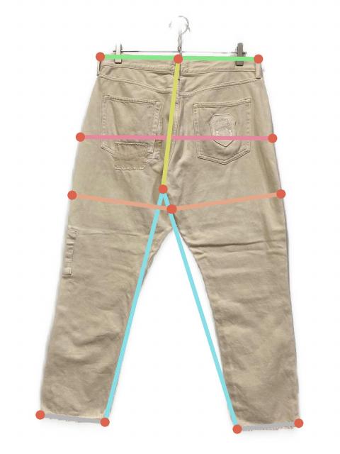 RRLパッチワークパンツ 中古・古着通販】POLO RALPH LAUREN (ポロ・ラルフローレン) パッチ