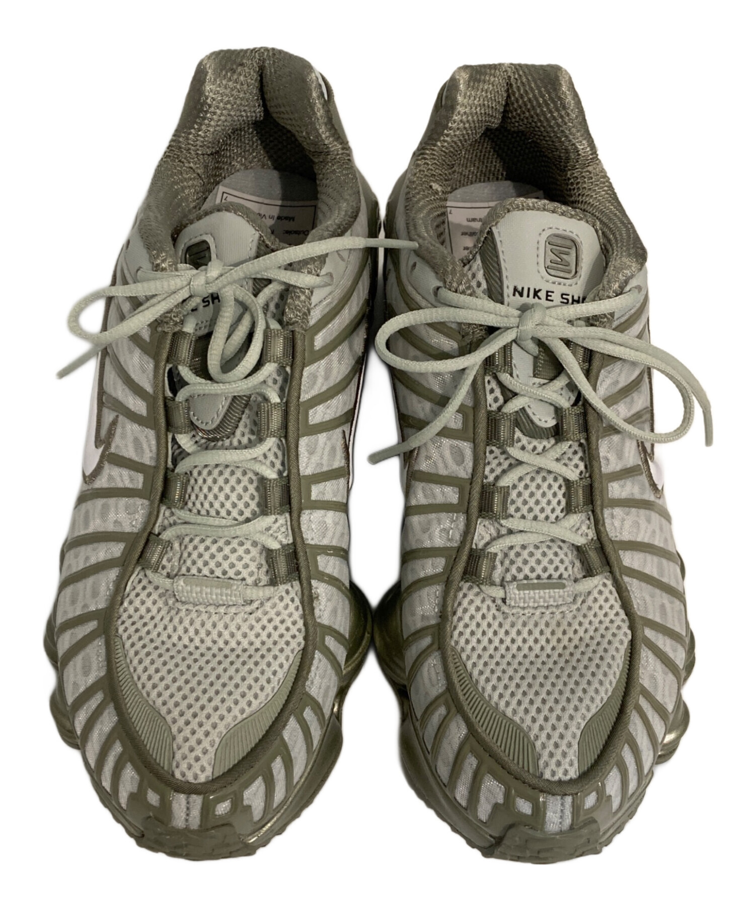 NIKE SHOX 古着スニーカー 中古・古着通販】NIKE (ナイキ) W SHOX TL オリーブ サイズ:SIZE 24cm