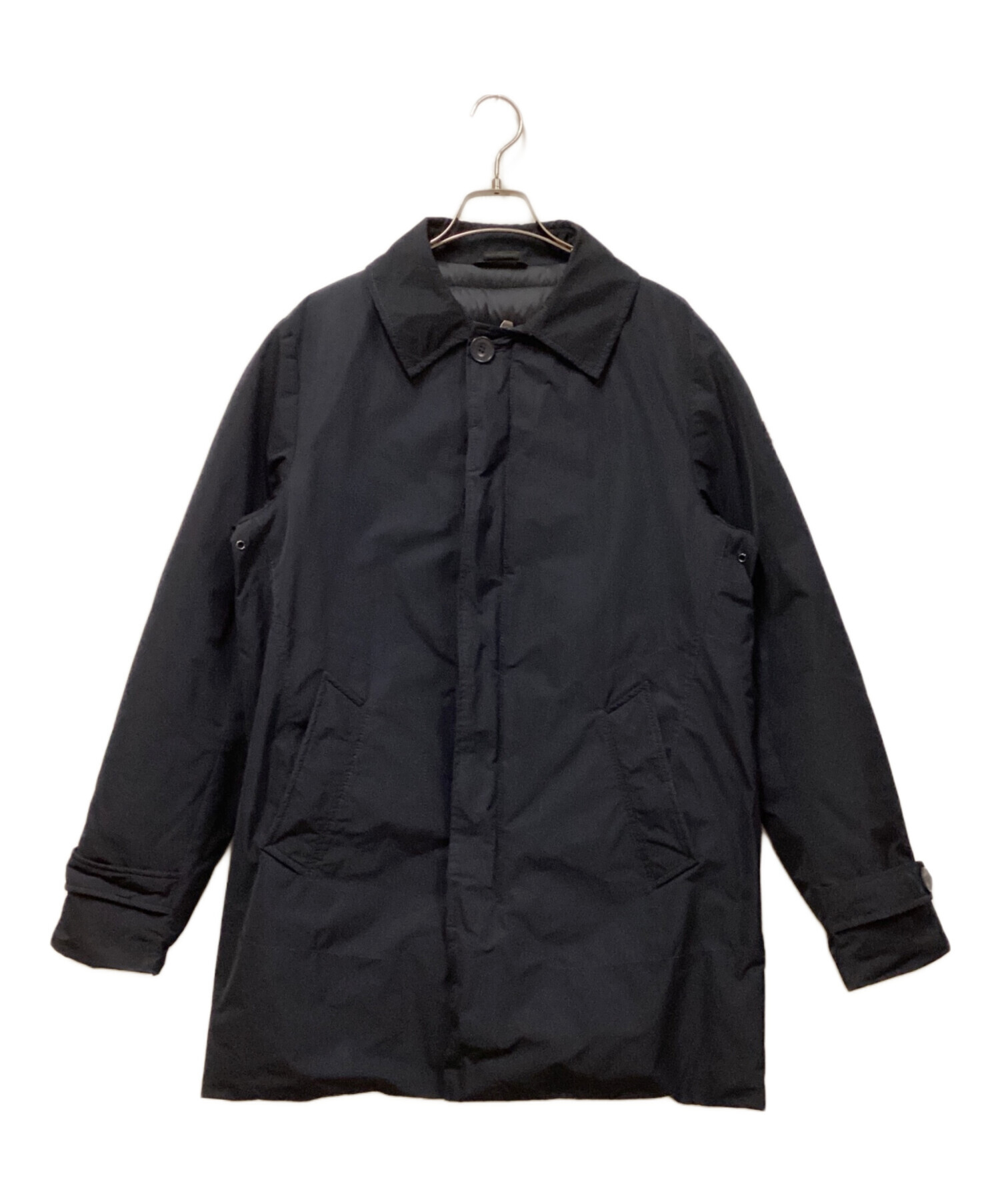 中古・古着通販】HETREGO (エトレゴ) ダウンコート ネイビー サイズ 