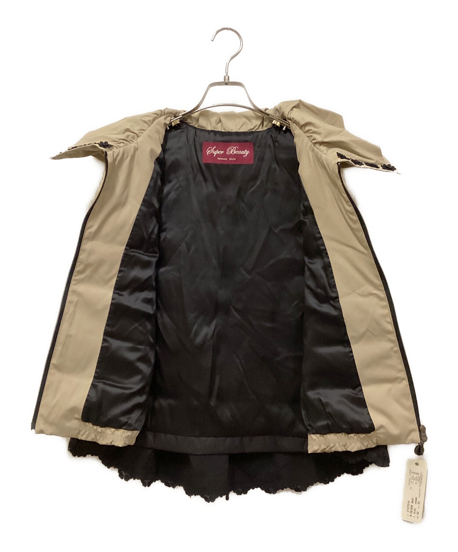お値下げ❣️スーパービューティー　ダウンベスト　新品未使用　４２ お値下げ❣️スーパービューティー ダウンベスト 新品未使用 42 中古