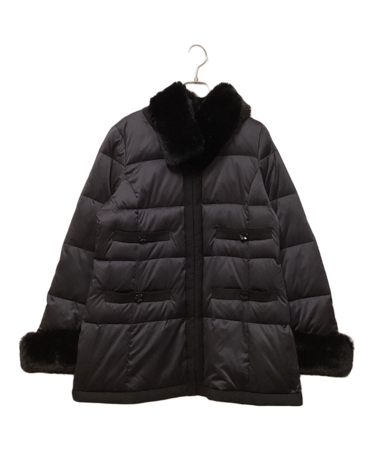 中古・古着通販】TO BE CHIC (トゥービーシック) ファーコンビ ダウン