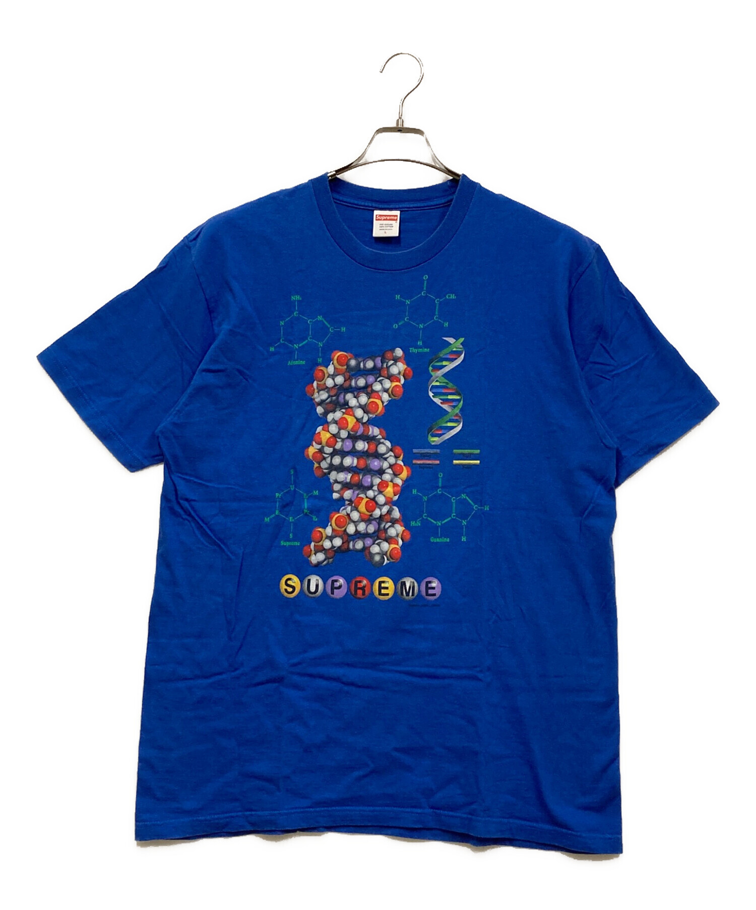 中古・古着通販】Supreme (シュプリーム) DNA-Tee ブルー サイズ:SIZE