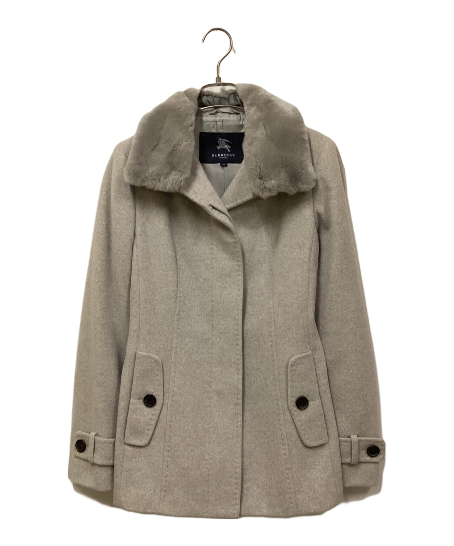 中古・古着通販】BURBERRY LONDON (バーバリーロンドン) ファー付
