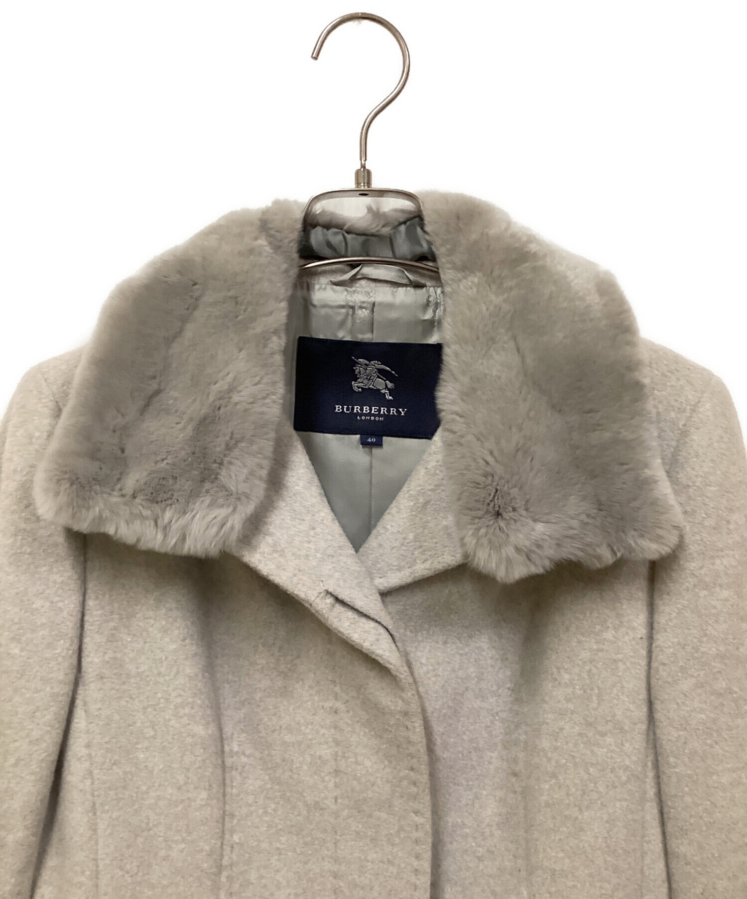 中古・古着通販】BURBERRY LONDON (バーバリーロンドン) ファー付