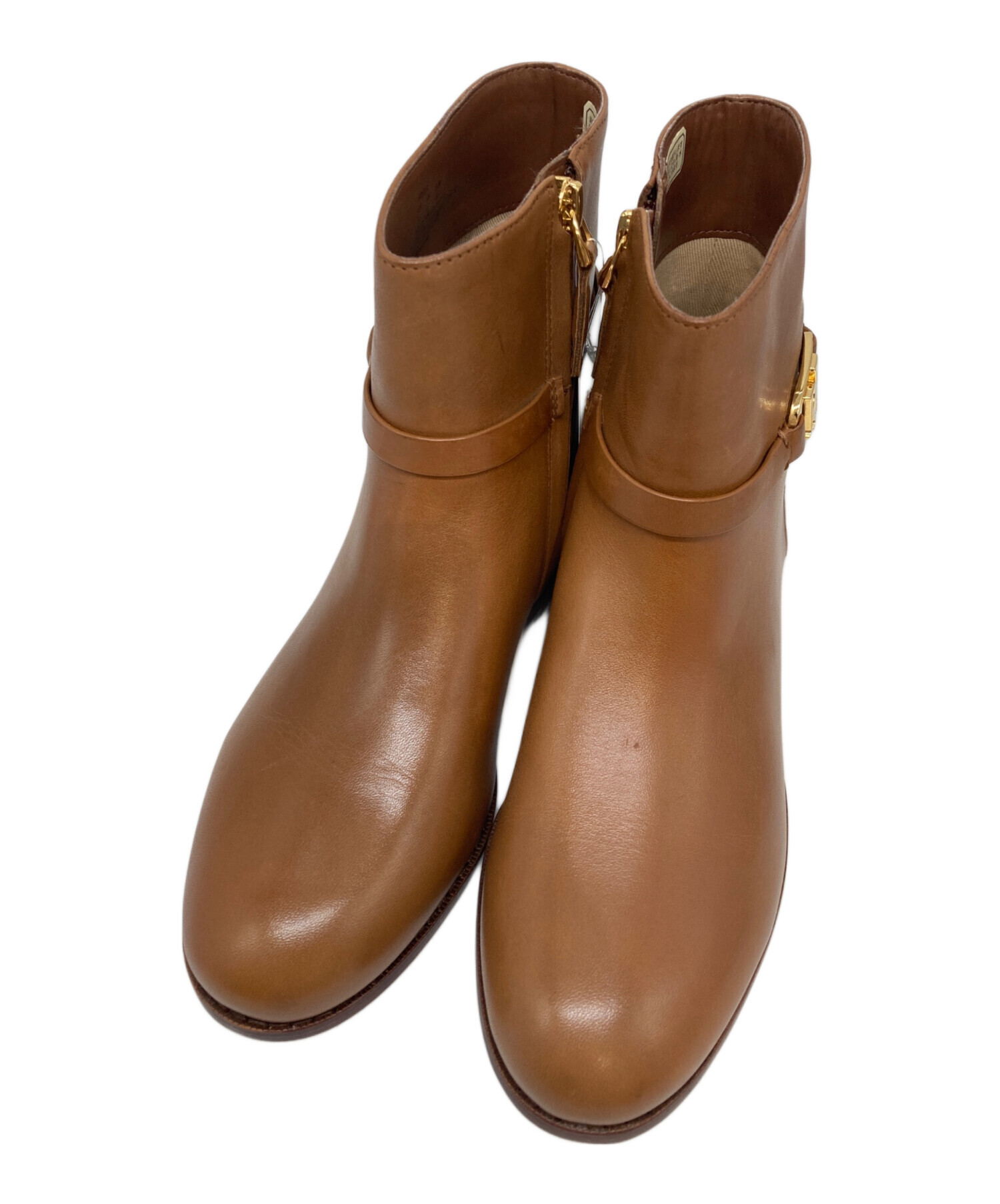 【新品未使用】Ralph Lauren ラルフローレン イタリア ショートブーツ 中古・古着通販】LAUREN RALPH LAUREN (ローレンラルフローレン