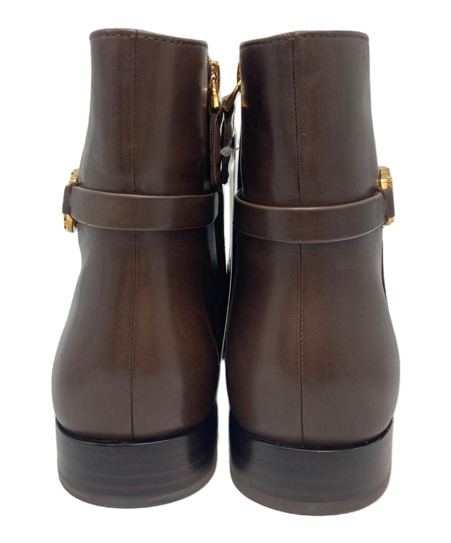 RALPH LAUREN ショートブーツ 中古・古着通販】LAUREN RALPH LAUREN (ローレンラルフローレン