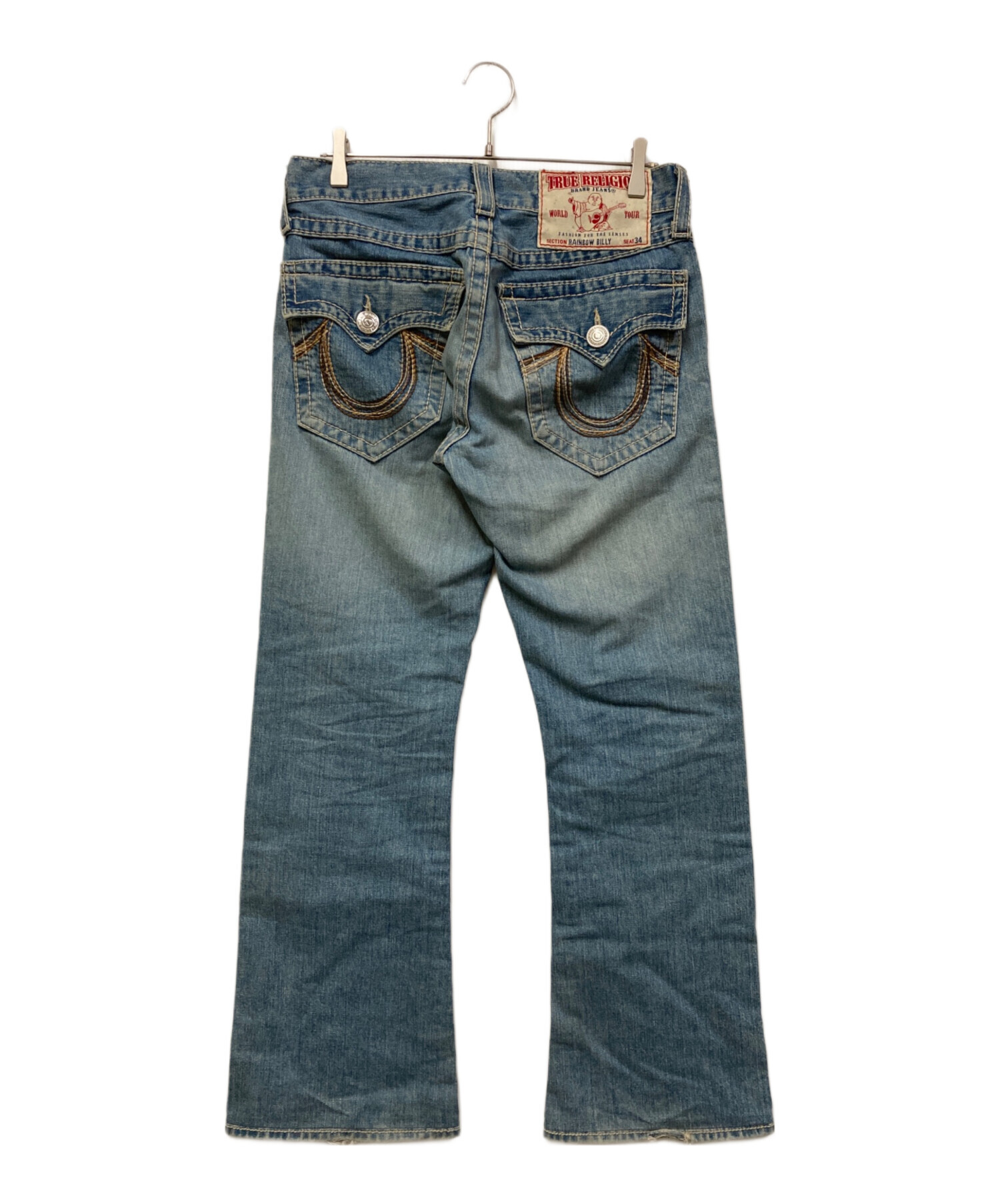 TRUE RELIGIONトゥルーレリジョン BILLY デニムジーンズ パンツ 中古・古着通販】TRUE RELIGION (トゥルー レリジョン) RAINBOW BILLY