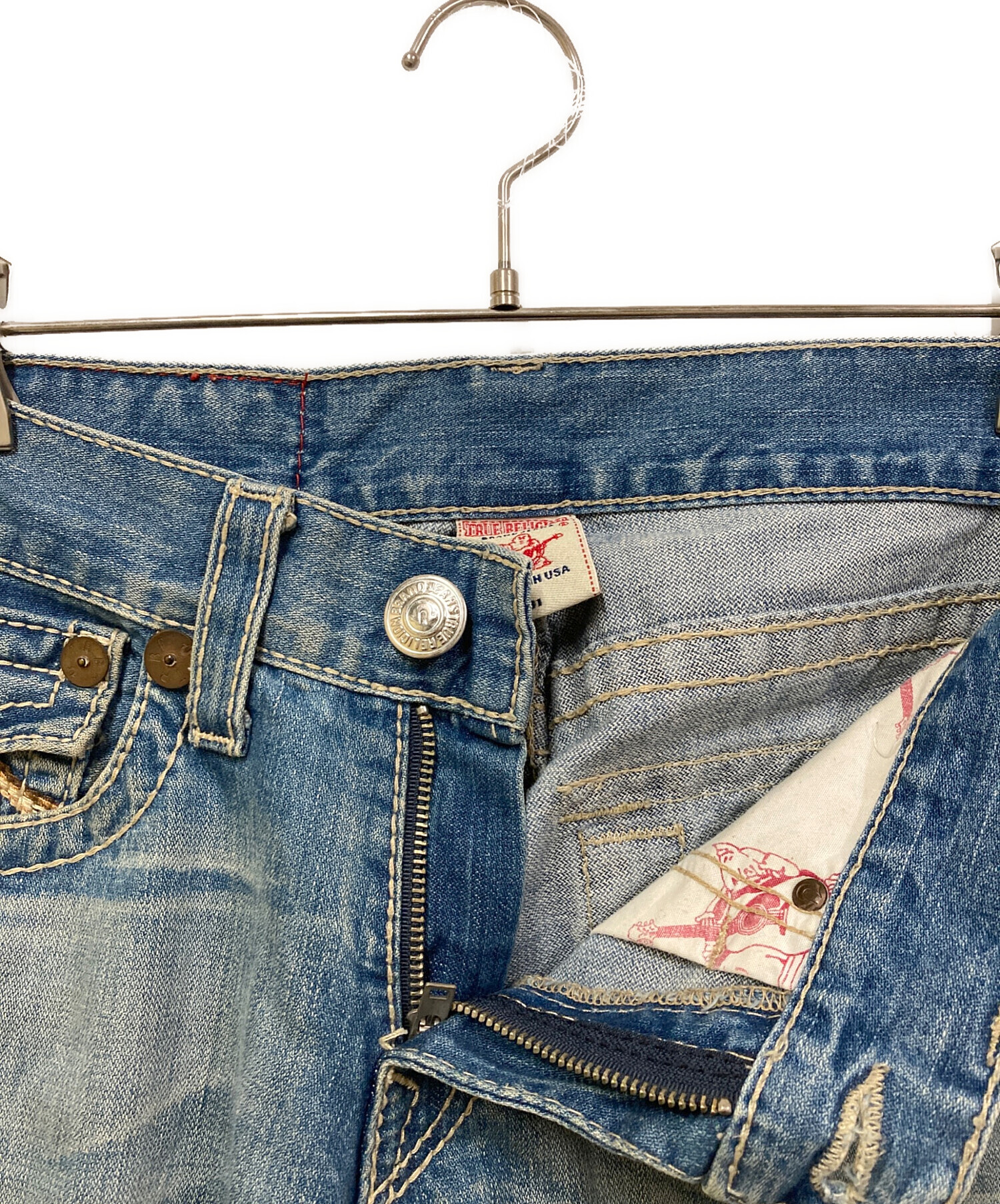 パンツ true religion True Religion Men's Ricky Super T Straight Leg Jean, Body Rinse