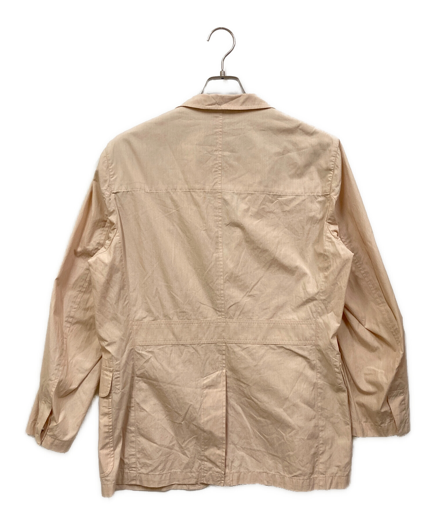 （美品）BURBERRY LONDON テーラードジャケット ベージュサイズ42 中古・古着通販】BURBERRY LONDON (バーバリーロンドン) テーラード