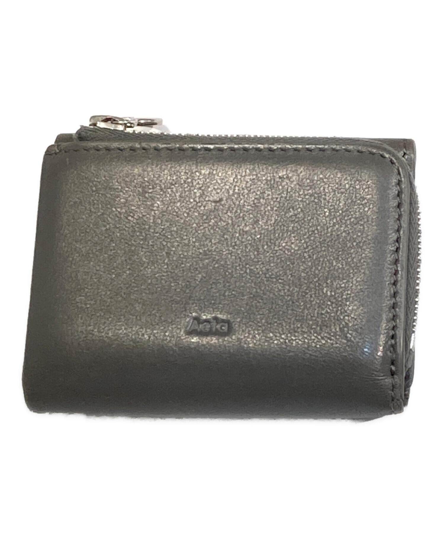 中古・古着通販】Aeta (アエタ) WALLET typeA グレー サイズ:表記なし