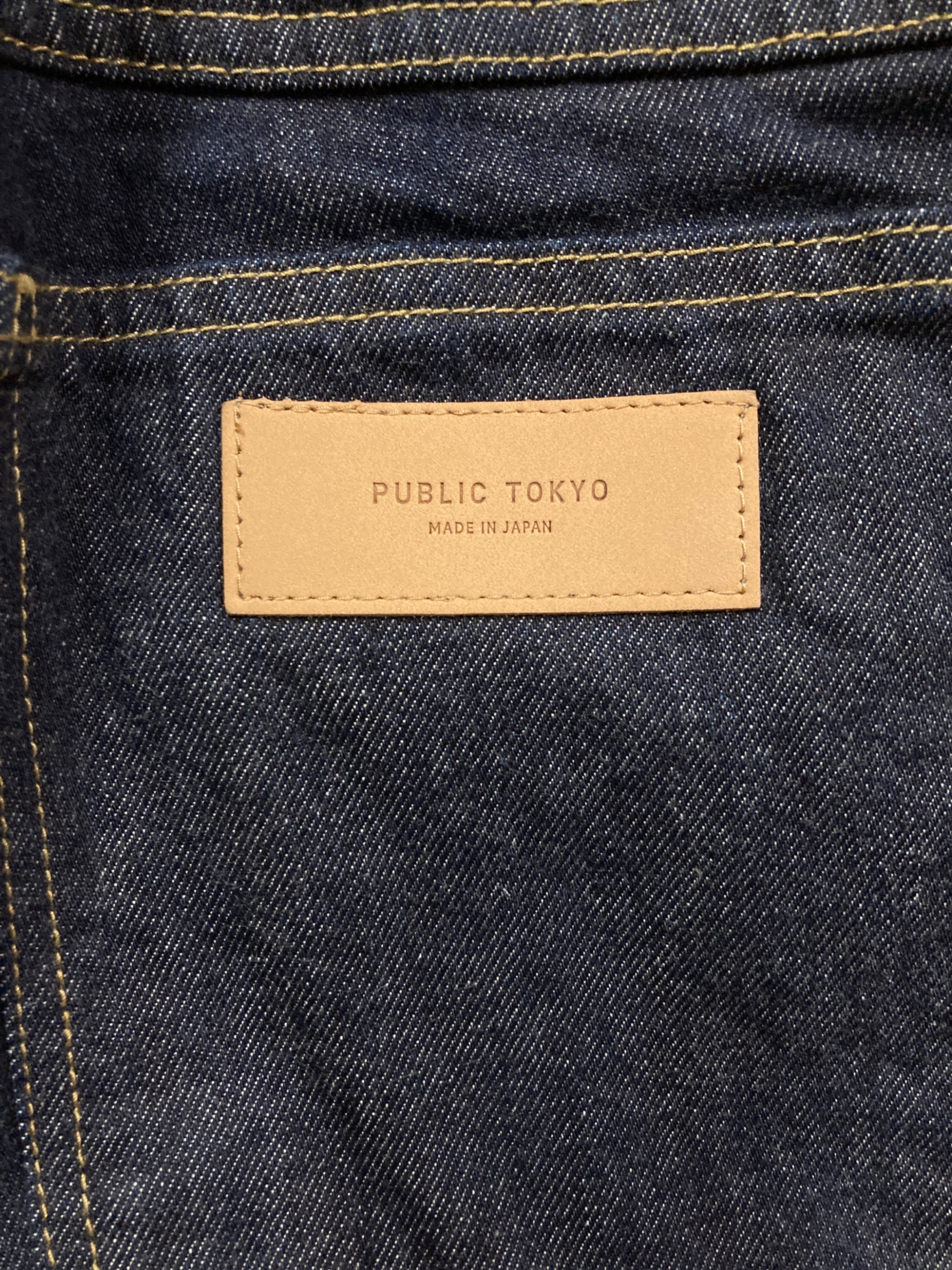 中古・古着通販】PUBLIC TOKYO (パブリックトウキョウ) DENIM 