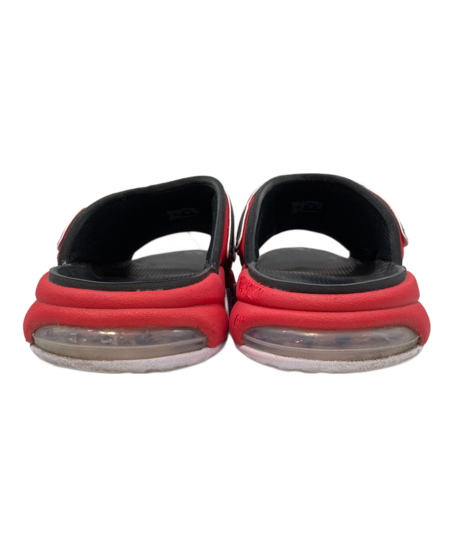 中古・古着通販】NIKE (ナイキ) AIR MORE UPTEMPO SLIDE レッド サイズ 