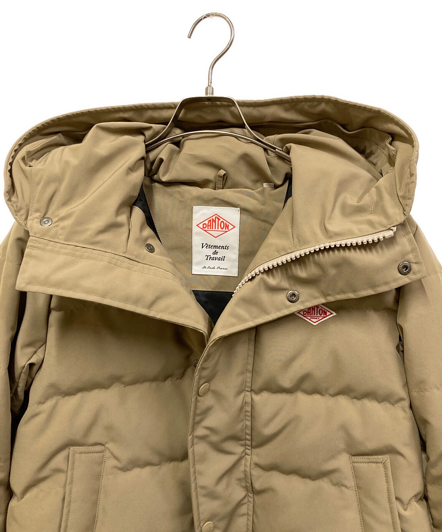 中古・古着通販】DANTON (ダントン) フェイクファーフーデッドダウン