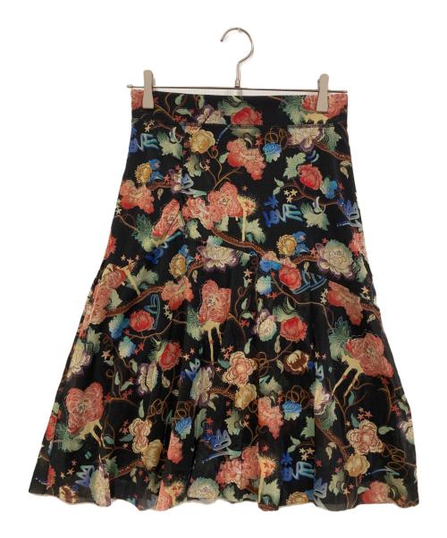 中古・古着通販】VIVIENNE TAM (ヴィヴィアンタム) 花柄スカート