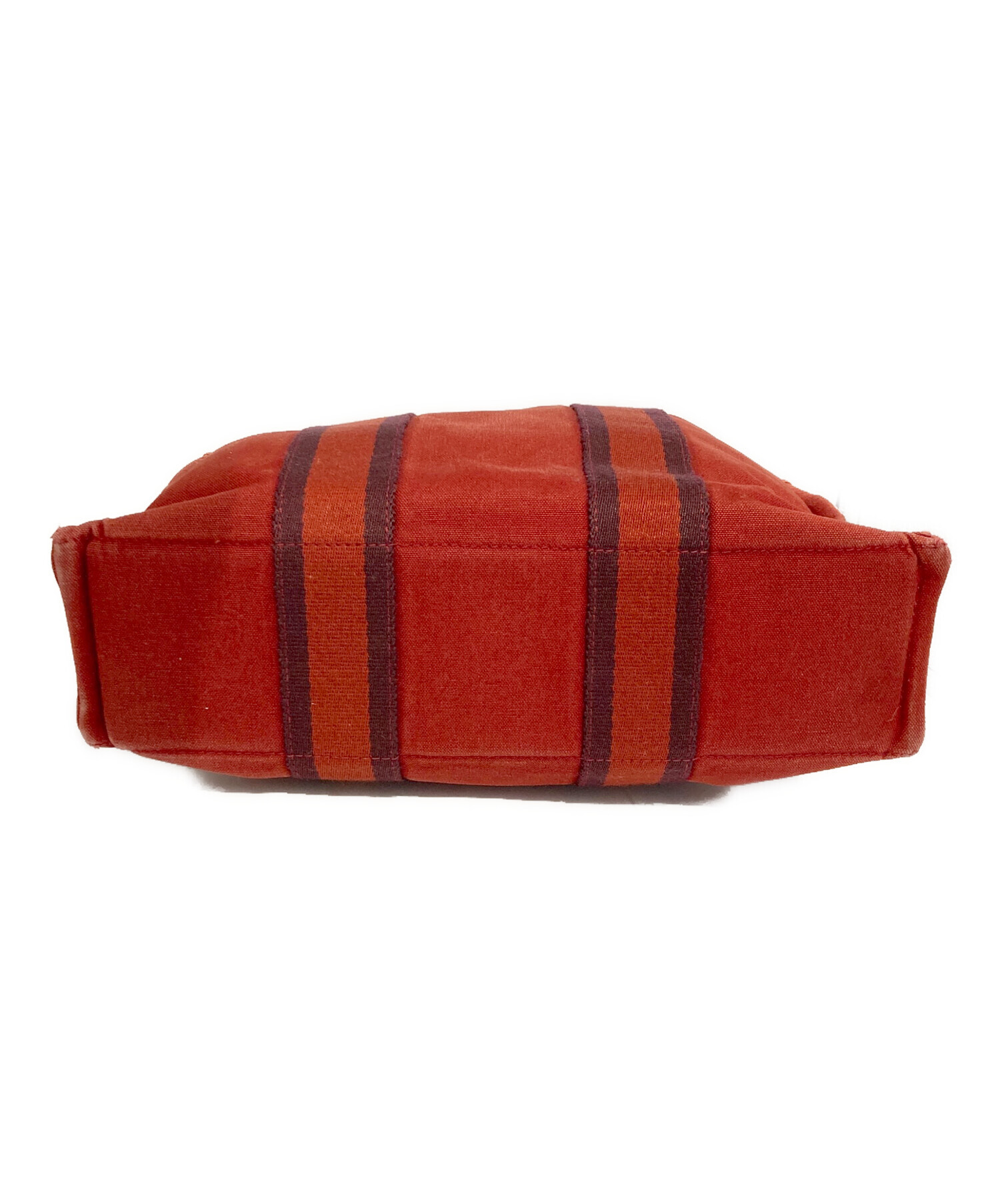 中古・古着通販】HERMES (エルメス) フールトゥトートバッグ レッド