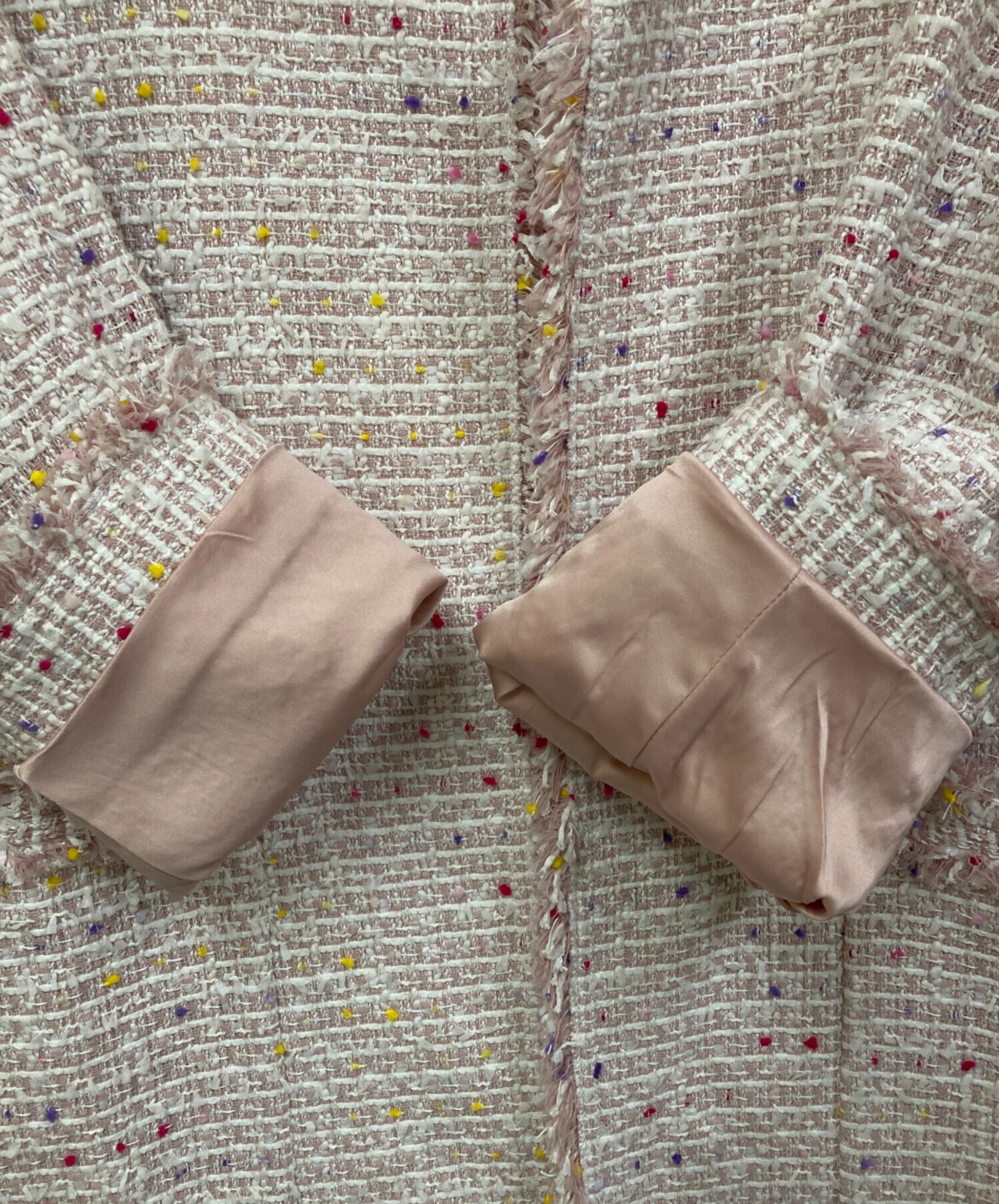 中古・古着通販】Kate Spade (ケイトスペード) ツイードコート ピンク