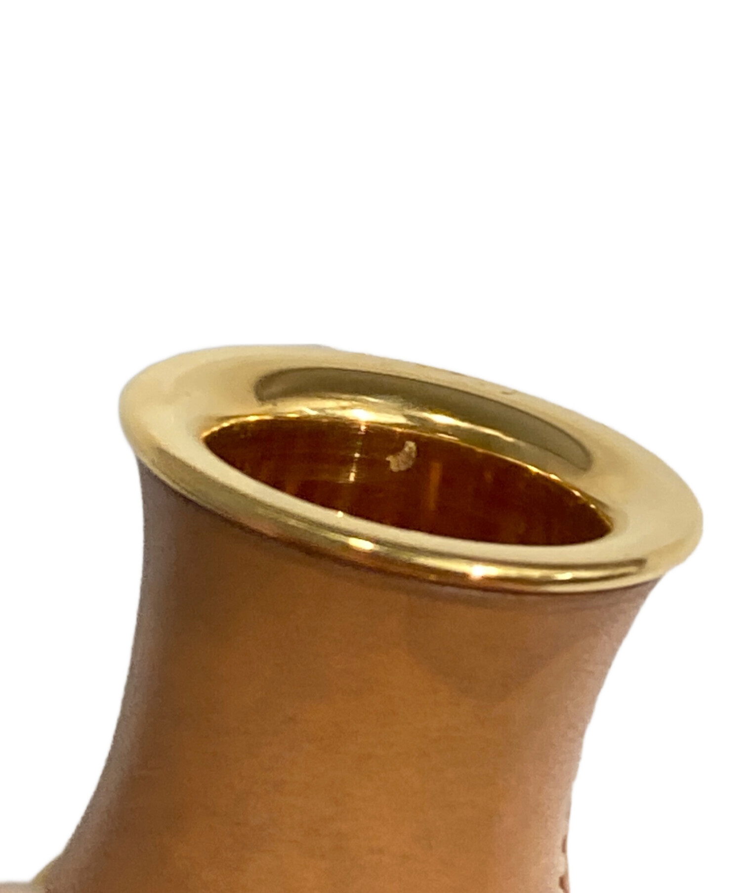 中古・古着通販】HERMES (エルメス) スカーフリング ベージュ サイズ