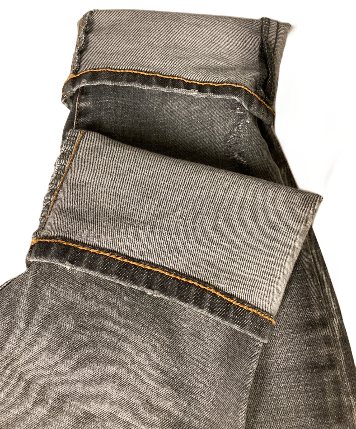 中古・古着通販】under my car (アンダーマイカー) SLIM FIT BLUE