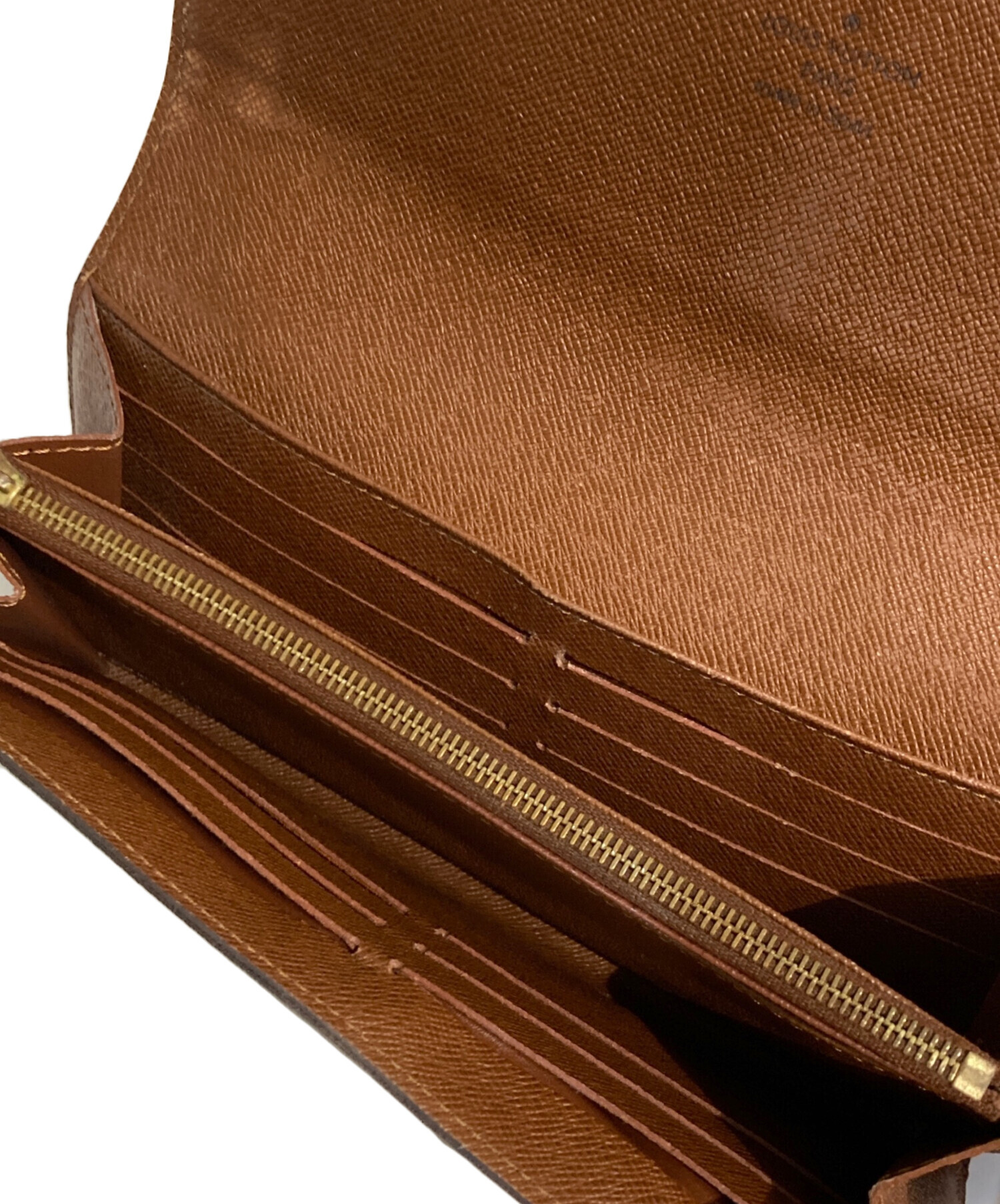 中古・古着通販】LOUIS VUITTON (ルイ ヴィトン) 長財布 ブラウン