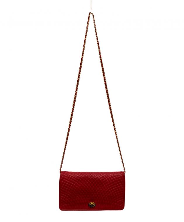 【美品】バリーBALLY 2wayレッド キルティングバックパック 美品】バリーBALLY 2wayレッド キルティングバックパック