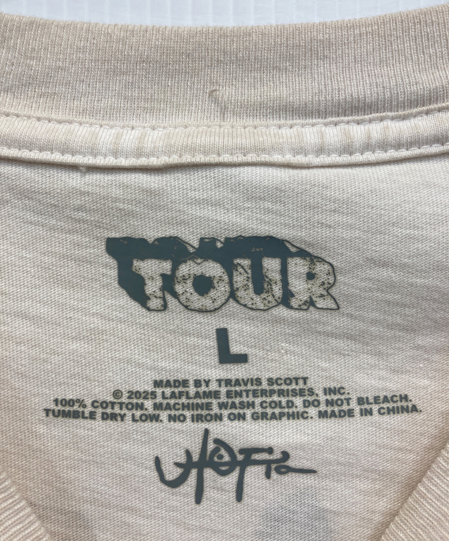 中古・古着通販】TRAVIS SCOT (トラヴィス スコット) UTOPIA TOUR T 