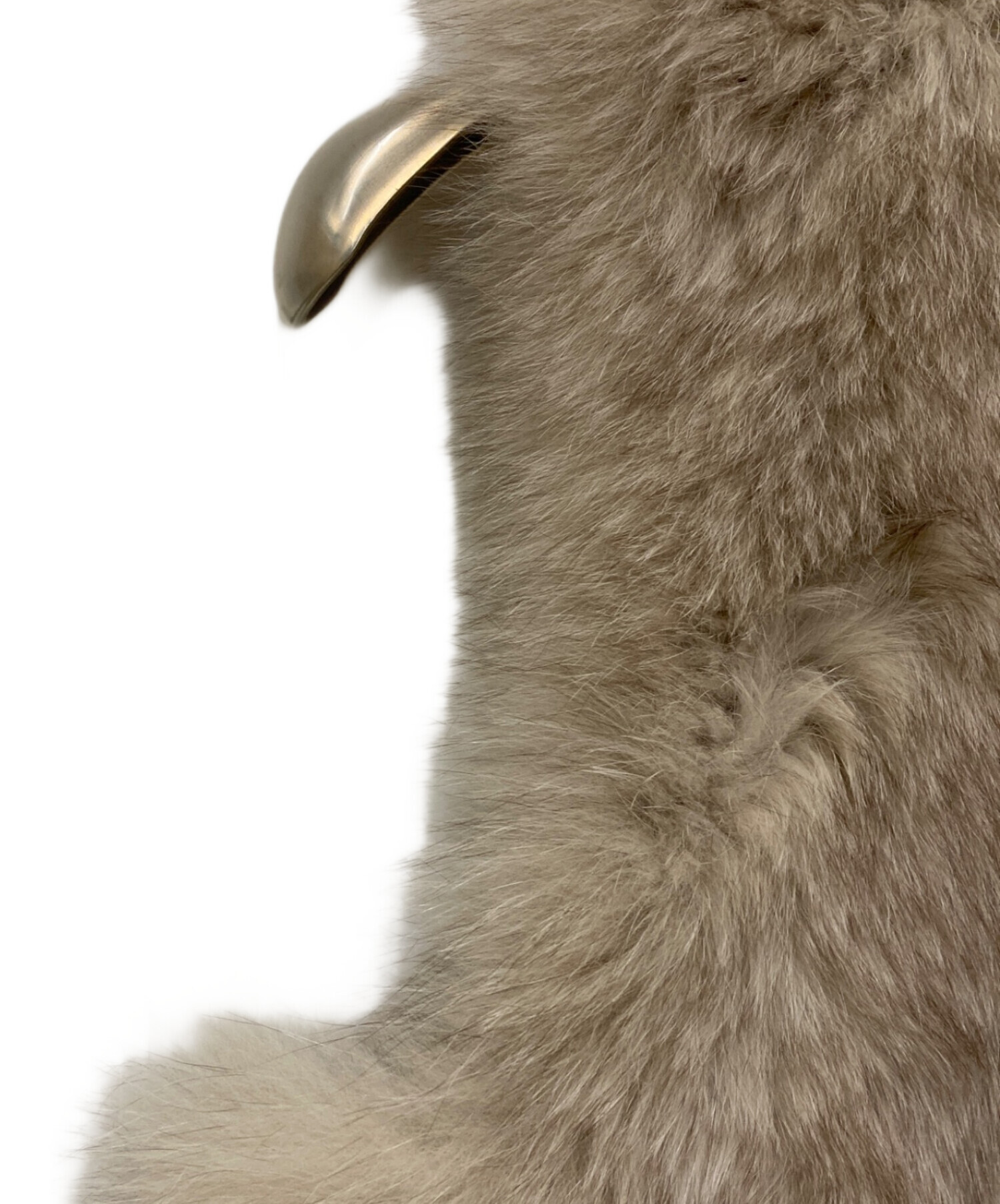 Sov. ベージュ フォックスファーベスト 36 中古・古着通販】Sov. (ソブ) フォックスファーベスト ベージュ サイズ