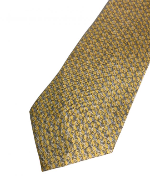 中古・古着通販】LOUIS VUITTON (ルイ ヴィトン) LV柄シルクネクタイ