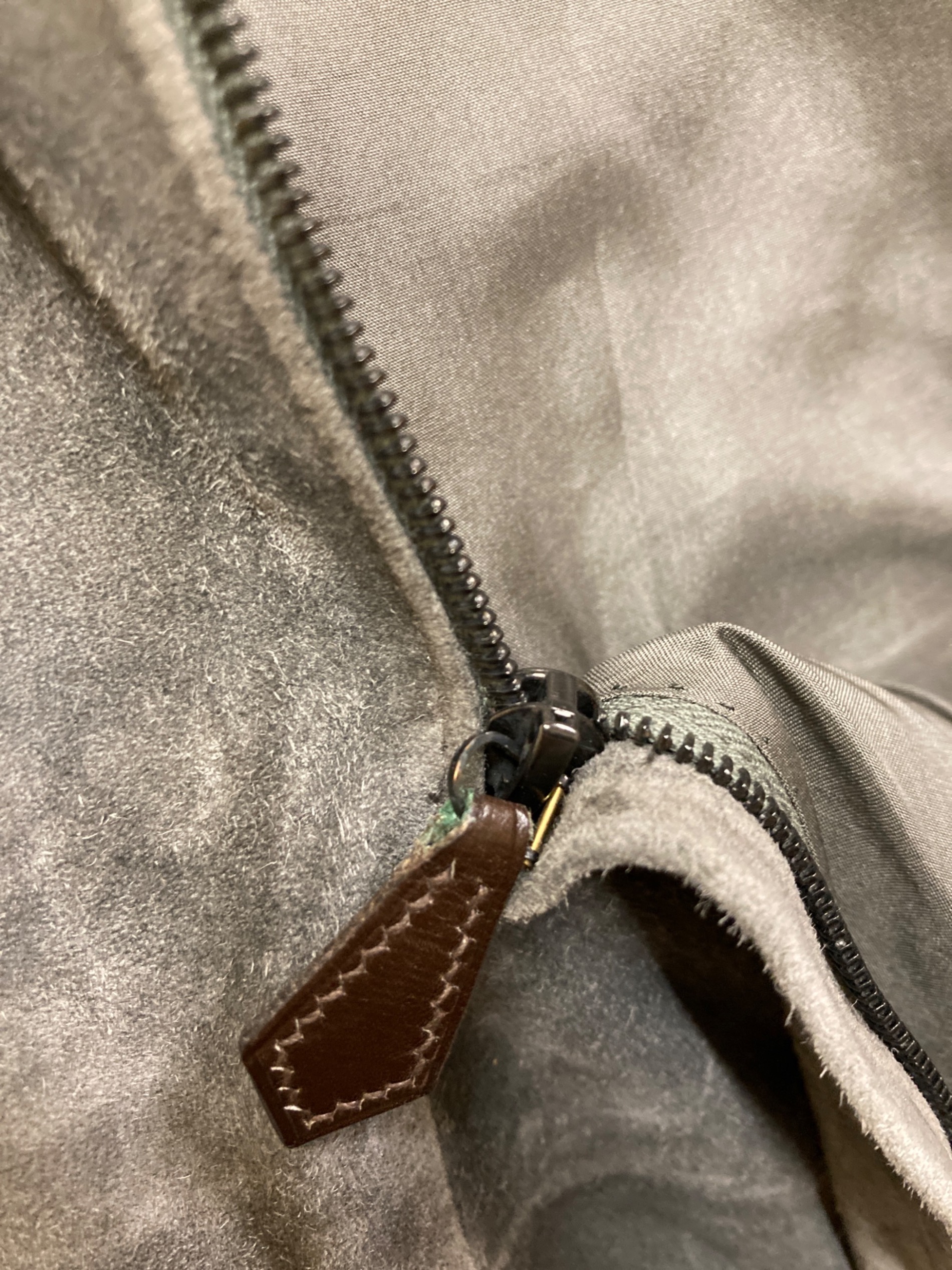 中古・古着通販】HERMES (エルメス) カーフスキンスウェードマキシ